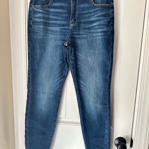 American Eagle Outfitters Dark Blue Skinny Jeans